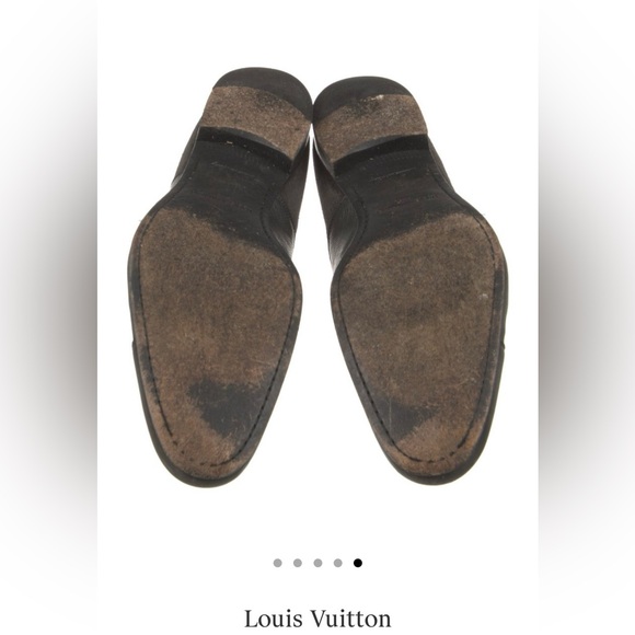 Louis Vuitton leather oxfords - Picture 4 of 5